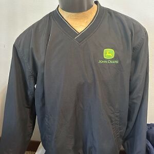 Destinations Mens Small John Deere Logo Windbreaker